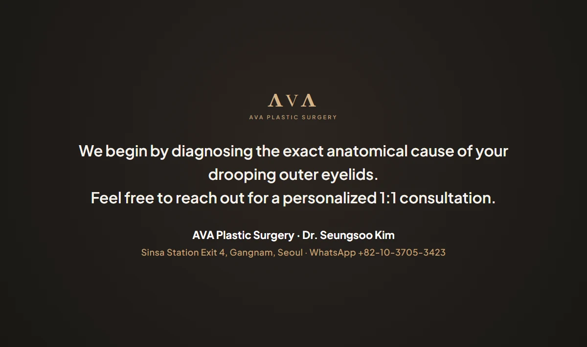 AVA Plastic Surgery Consultation Guidance by Dr. Seungsoo Kim