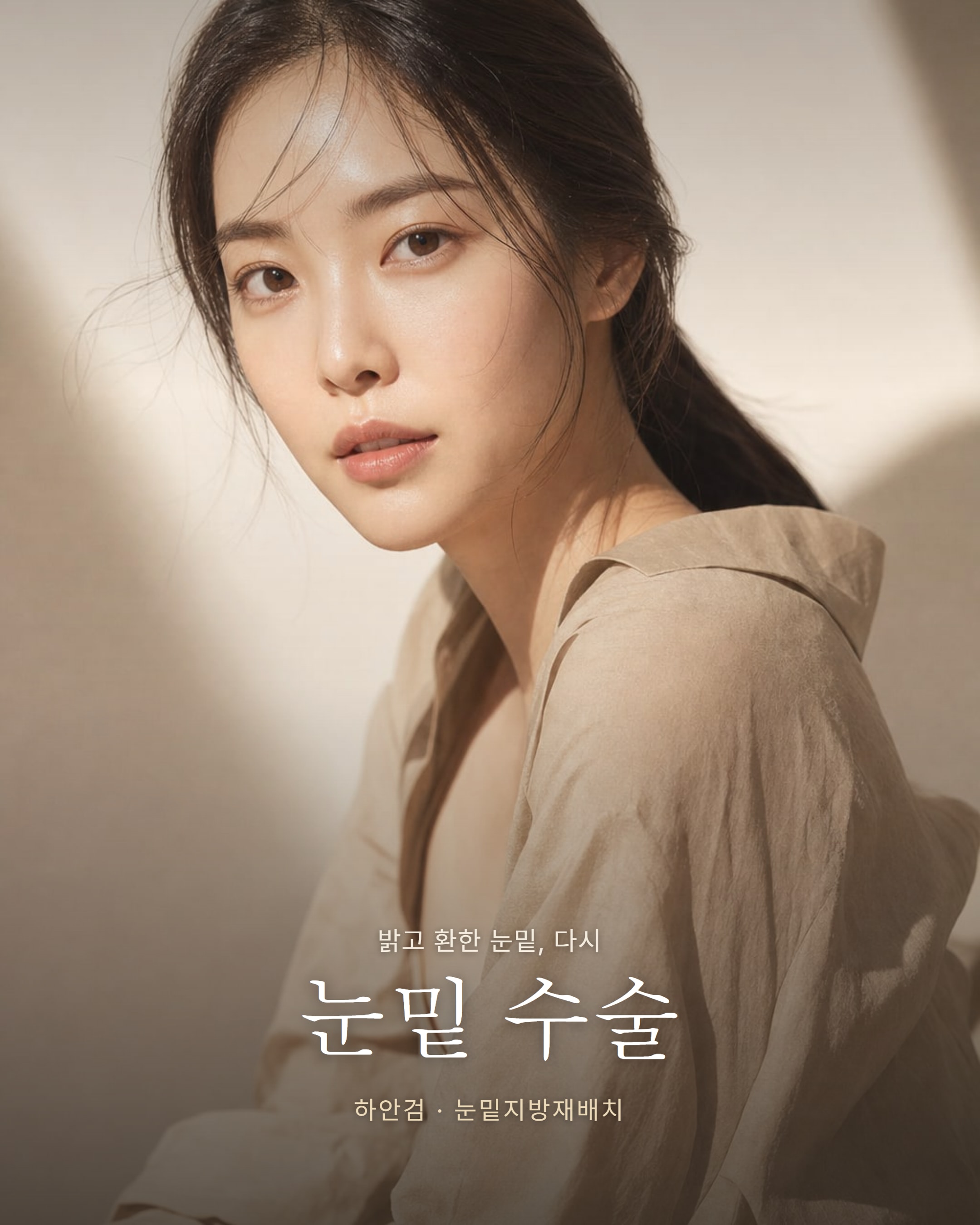하안검 vs 눈밑지방재배치 — 나는 어떤 눈밑 수술? '30대 중반'이 분기점입니다